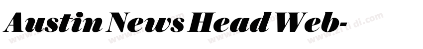 Austin News Head Web字体转换 Austin News Head Web字体转换